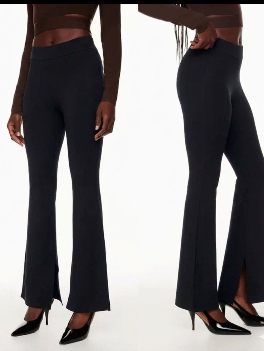 Aritzia Ten By Babaton Black Paramount Pull On Bootcut
Pant - S
